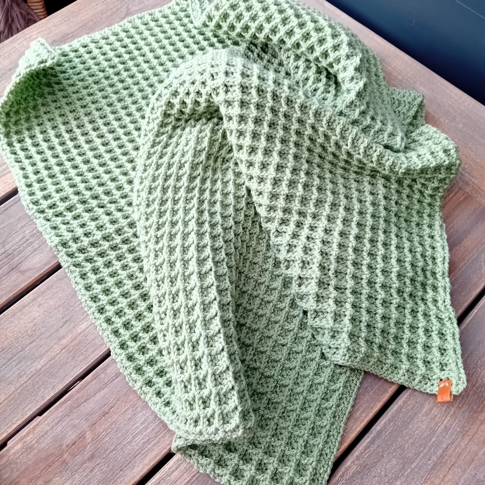 Gehaakte babydeken, Hobby en Vrije tijd, Ophalen of Verzenden, Nieuw, Haken, Overige typen