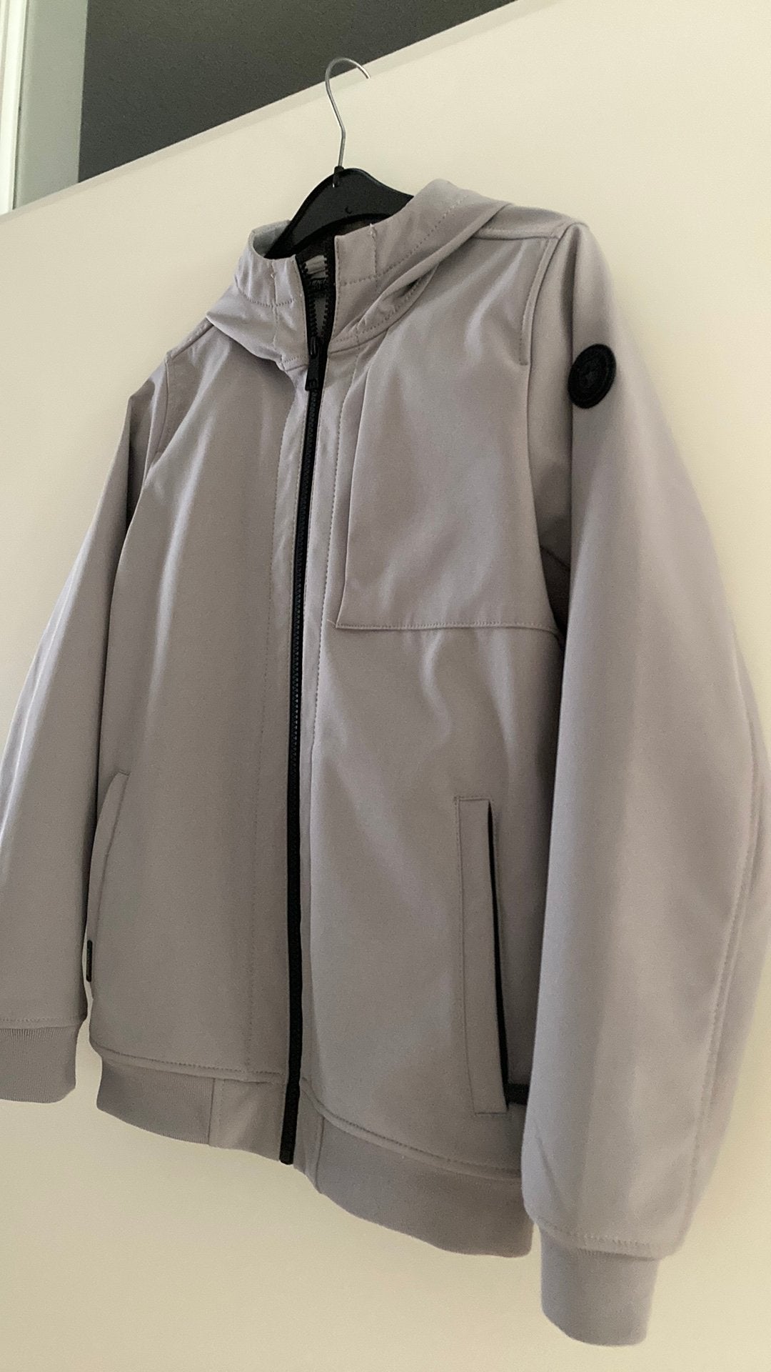 Airforce lichtgrijs herfstjas, Kinderen en Baby's, Kinderkleding | Maat 152, Ophalen of Verzenden, Zo goed als nieuw, Jongen, Jas
