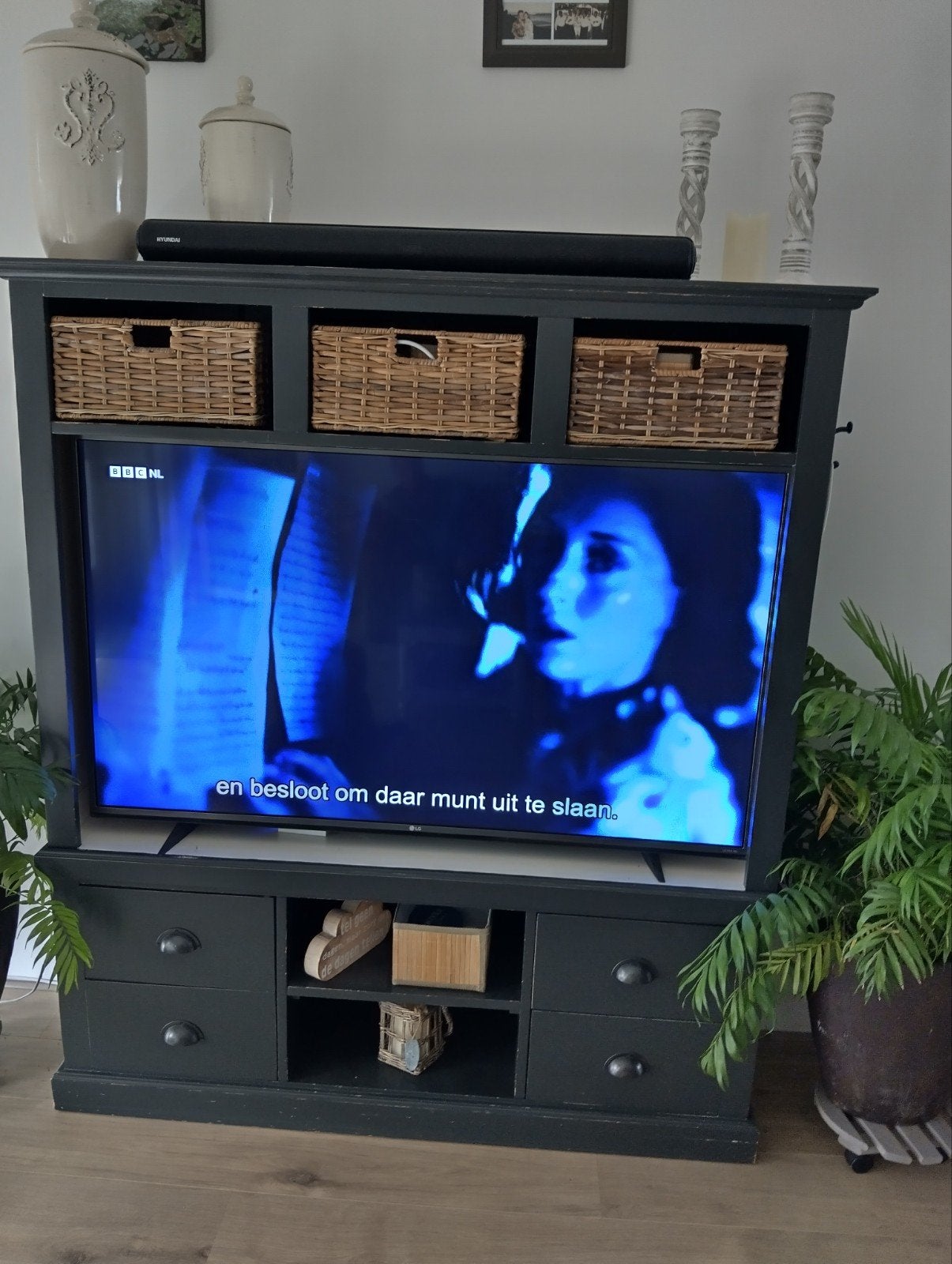55 inch LG smart Tv, Ophalen, 50 Hz, Zo goed als nieuw, 100 cm of meer