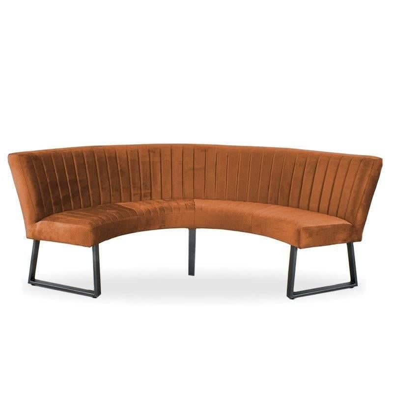 Ronde bank voor eetkamer of keuken, Ophalen, Zo goed als nieuw, Ronde Bank, Minder dan 4 stoelen