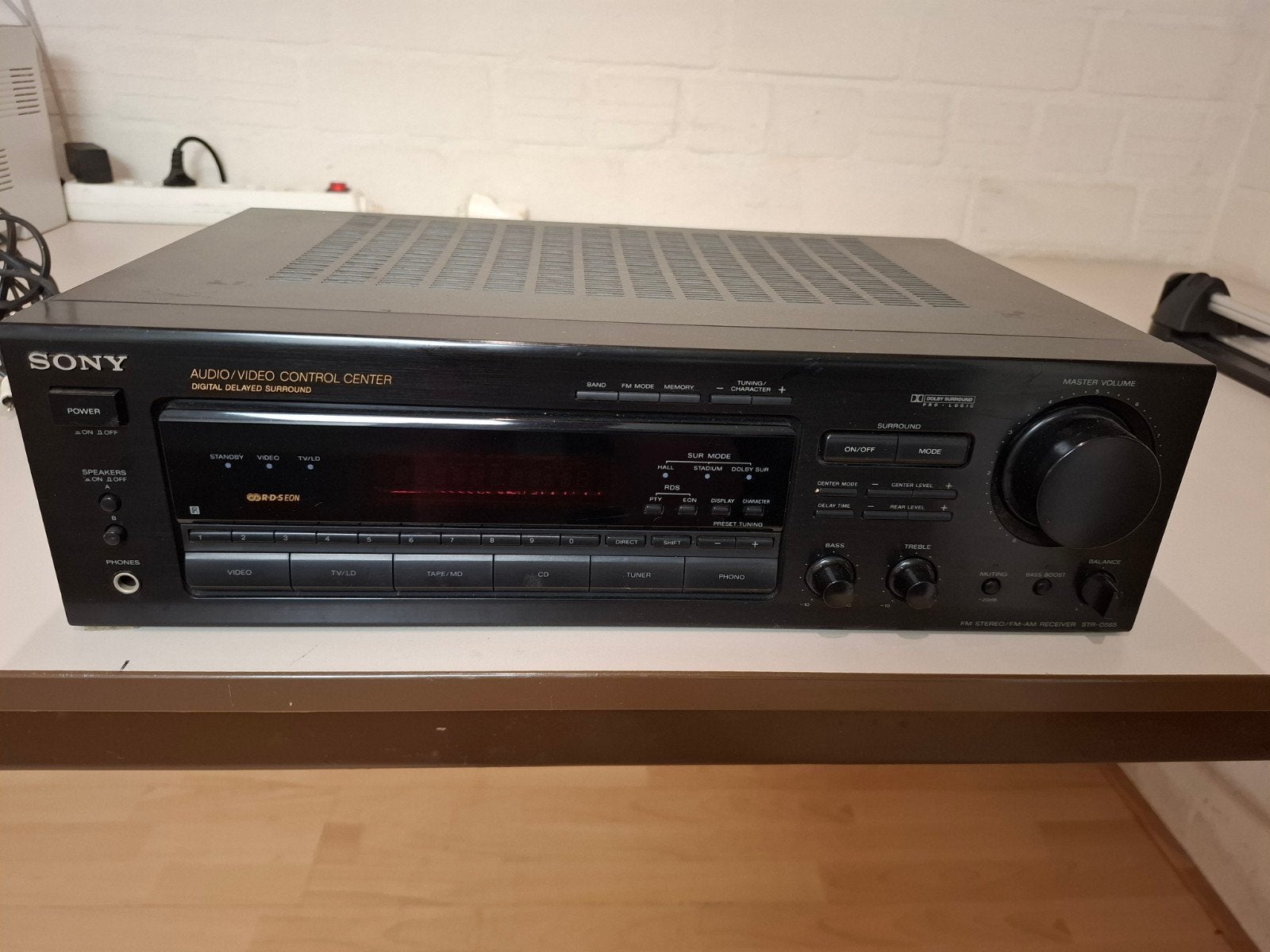 Sony Audio/Video Control Center - Digital Surround + boxen, Ophalen of Verzenden, 60 tot 120 watt, Sony, Gebruikt