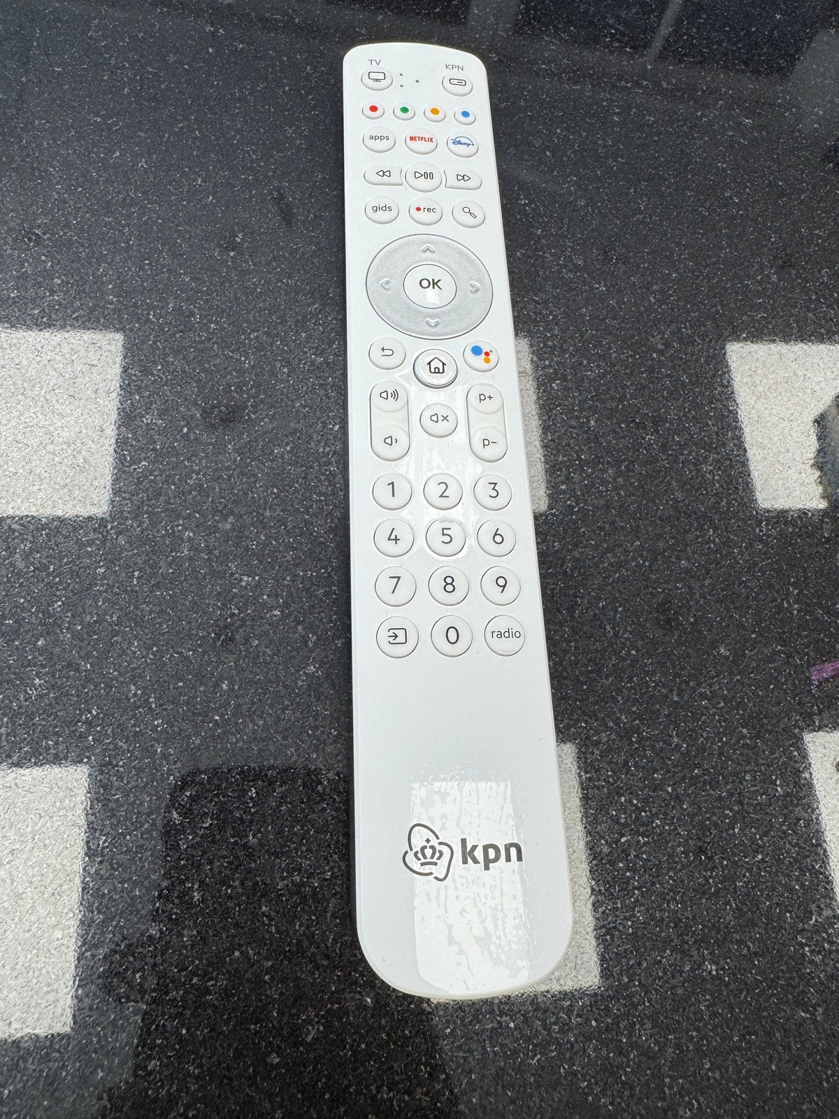 KPN Afstandsbediening voor TV ontvanger, Ophalen of Verzenden, Gebruikt, Origineel, Tv