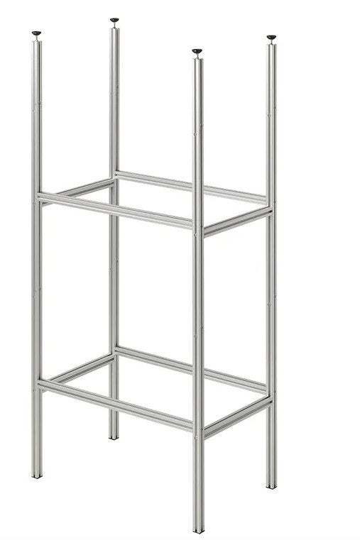 Opbergsysteem aluminium voor campergarage - Basispakket, Buurserstraat 15 A, 7481 EG,Haaksbergen, Ophalen of Verzenden, Info@123CamperOnderdelen.nl