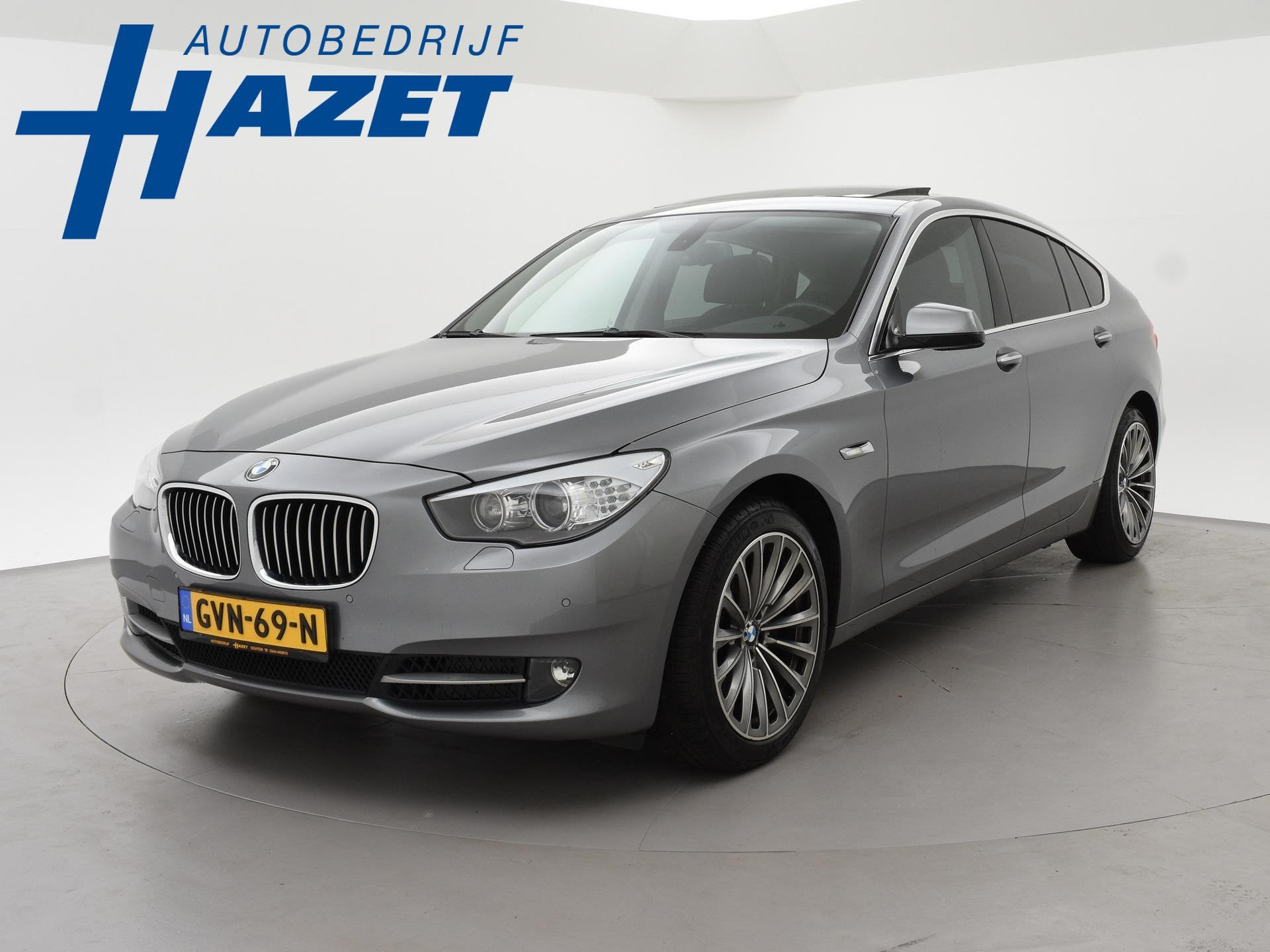 BMW 5-serie Gran Turismo 530d 245 PK AUT. HIGH EXECUTIVE + P, Auto's, BMW, Automaat, Euro 5, Gebruikt, Zwart