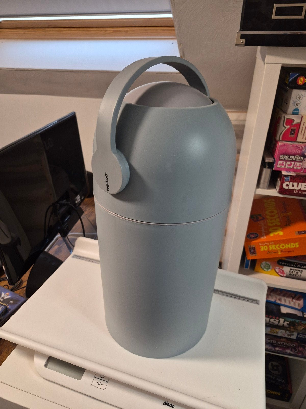 We-Too luieremmer - Groen/grijs, 10 tot 20 liter, Ophalen, Kunststof, 50 – 75
