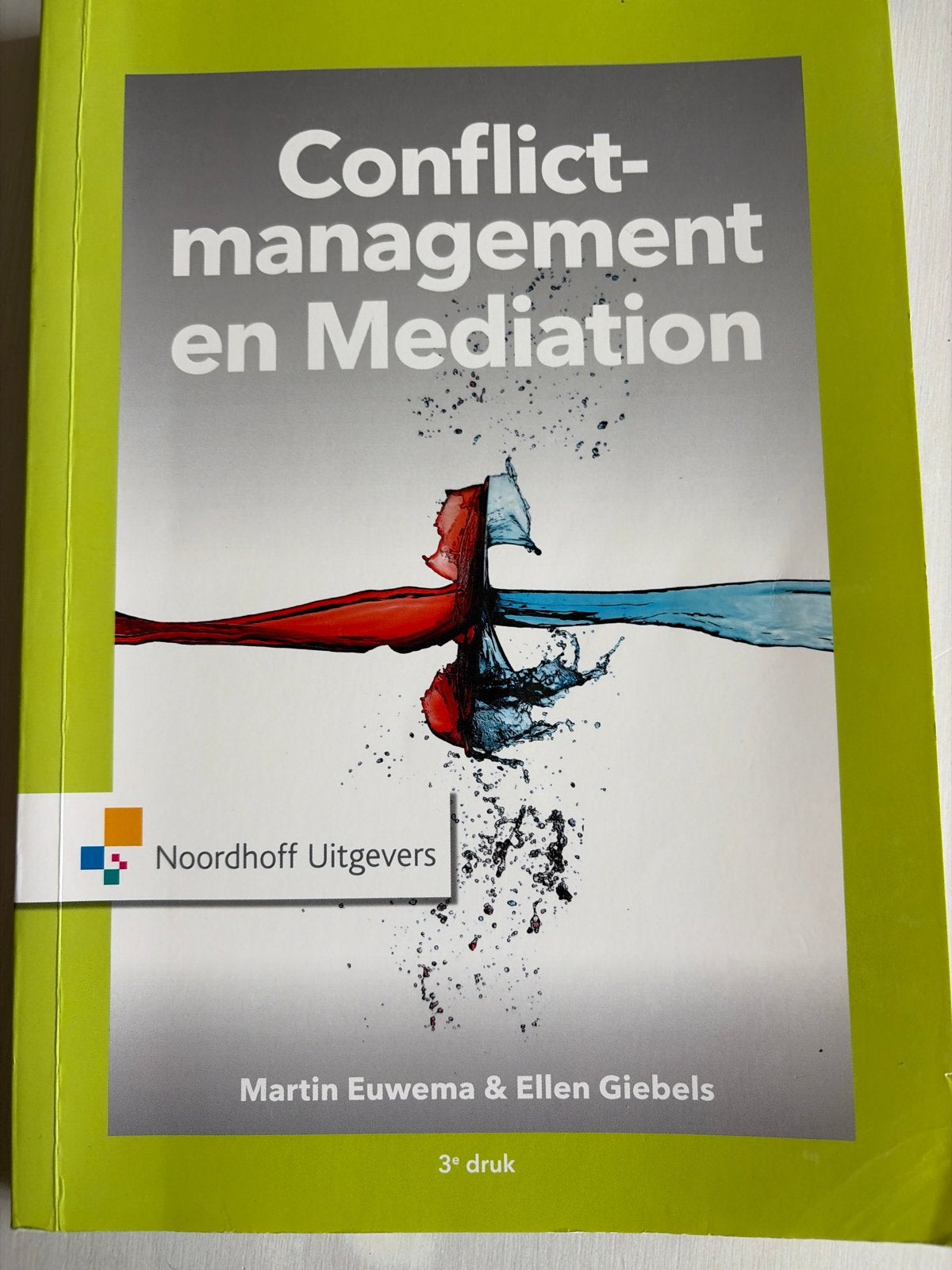 Conflictmanagement en Mediatie - 3e druk, Ophalen of Verzenden, Gamma, Zo goed als nieuw, HBO