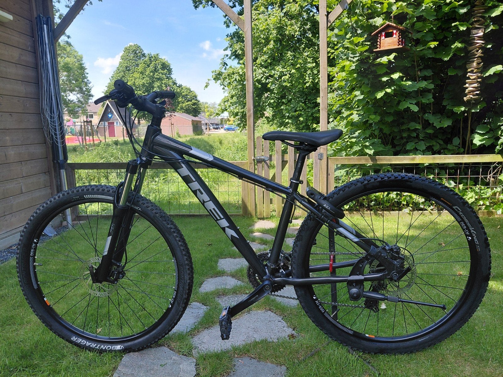 ZEER NETTE MOUNTAINBIKE TREK MARLIN 6 FRAMEMAAT S, Versnellingen, Zo goed als nieuw, Schijfrem, Trek