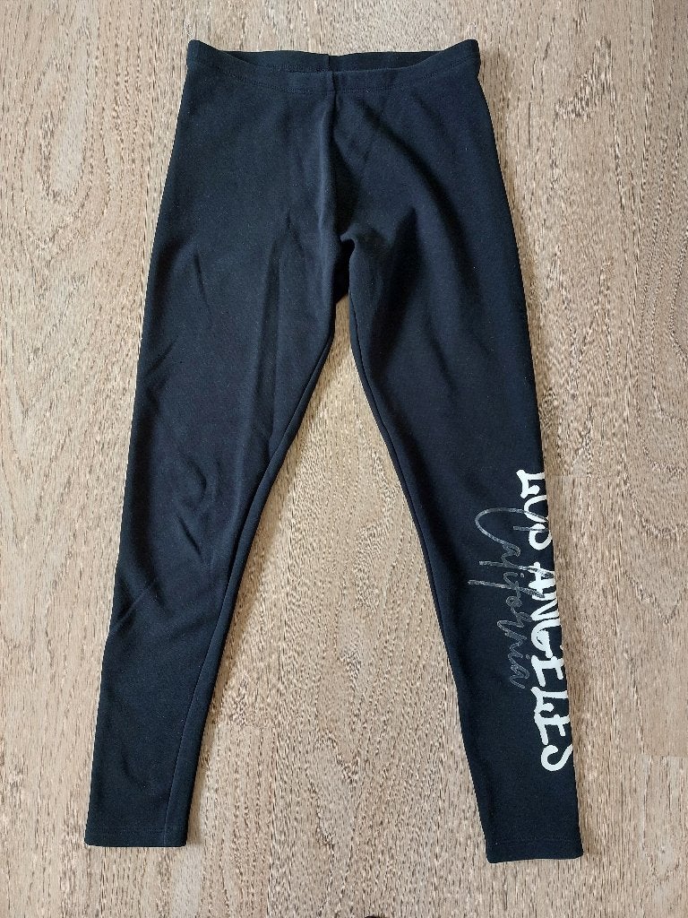 NIEUW Zwarte gevoerde legging maat 176 C&A, Broek, Meisje, C & A, Nieuw