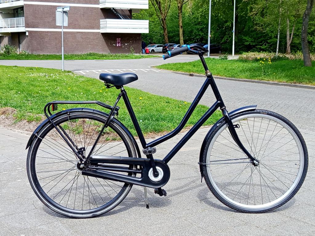 Damesfiets met terugtraprem, Fietsen en Brommers, Fietsen | Dames | Omafietsen, 50 tot 53 cm, Ophalen of Verzenden, Gebruikt
