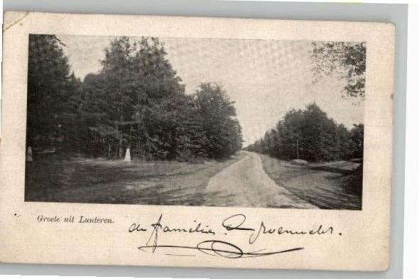 Groete uit Lunteren  st1903, Verzamelen, Ansichtkaarten | Nederland, Verzenden, Voor 1920, Gelderland