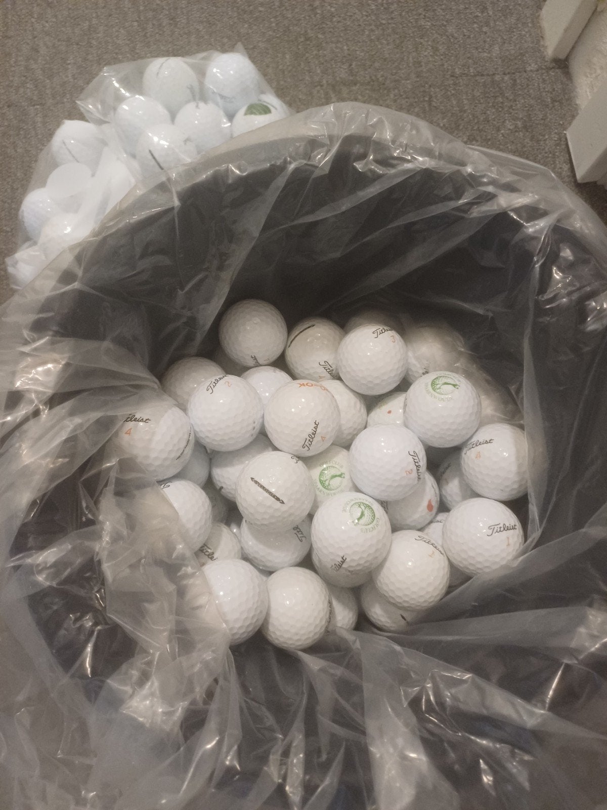 Titleist Velocity golfballen AAA kwaliteit – 50 stuks, Ophalen of Verzenden, Gebruikt, Bal(len), Overige merken