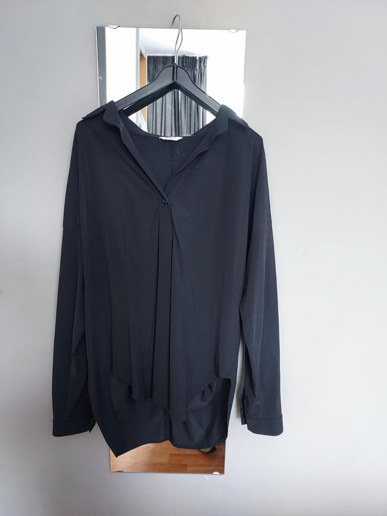 Penn & ink blouse magda zwart maat 36, Kleding | Dames, Blouses en Tunieken, Ophalen of Verzenden, Zo goed als nieuw, Maat 36 (S)