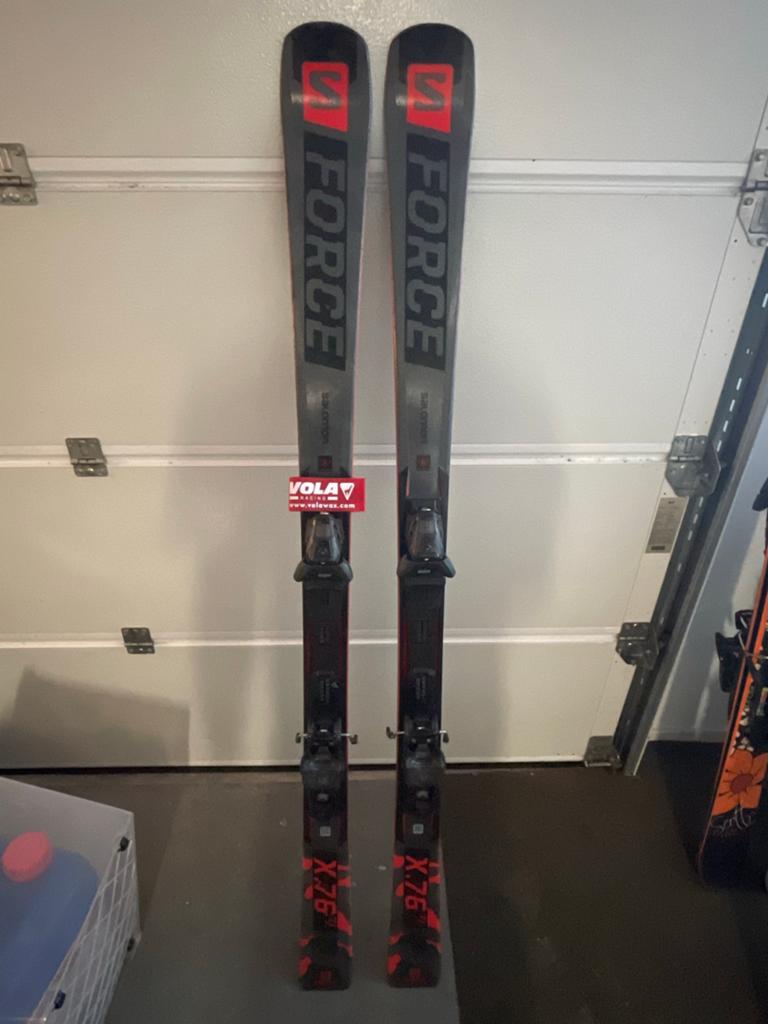Salomon S/Max X76 ski's 163cm, Sport en Fitness, Skiën en Langlaufen, 160 tot 180 cm, Gebruikt, Skiën, Ski's