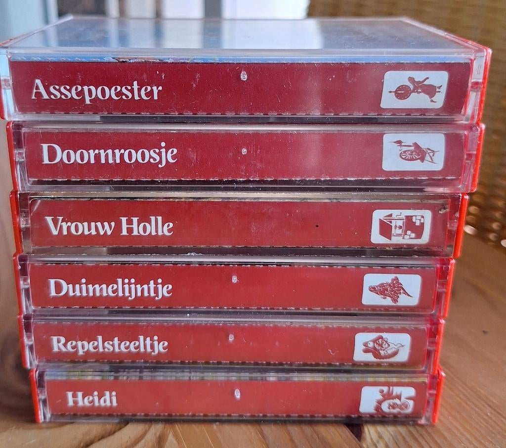 1984-6 Luister sprookjes en vertellingen Cassette bandjes., Ophalen, Gebruikt, 2 t/m 25 bandjes, Kinderen en Jeugd