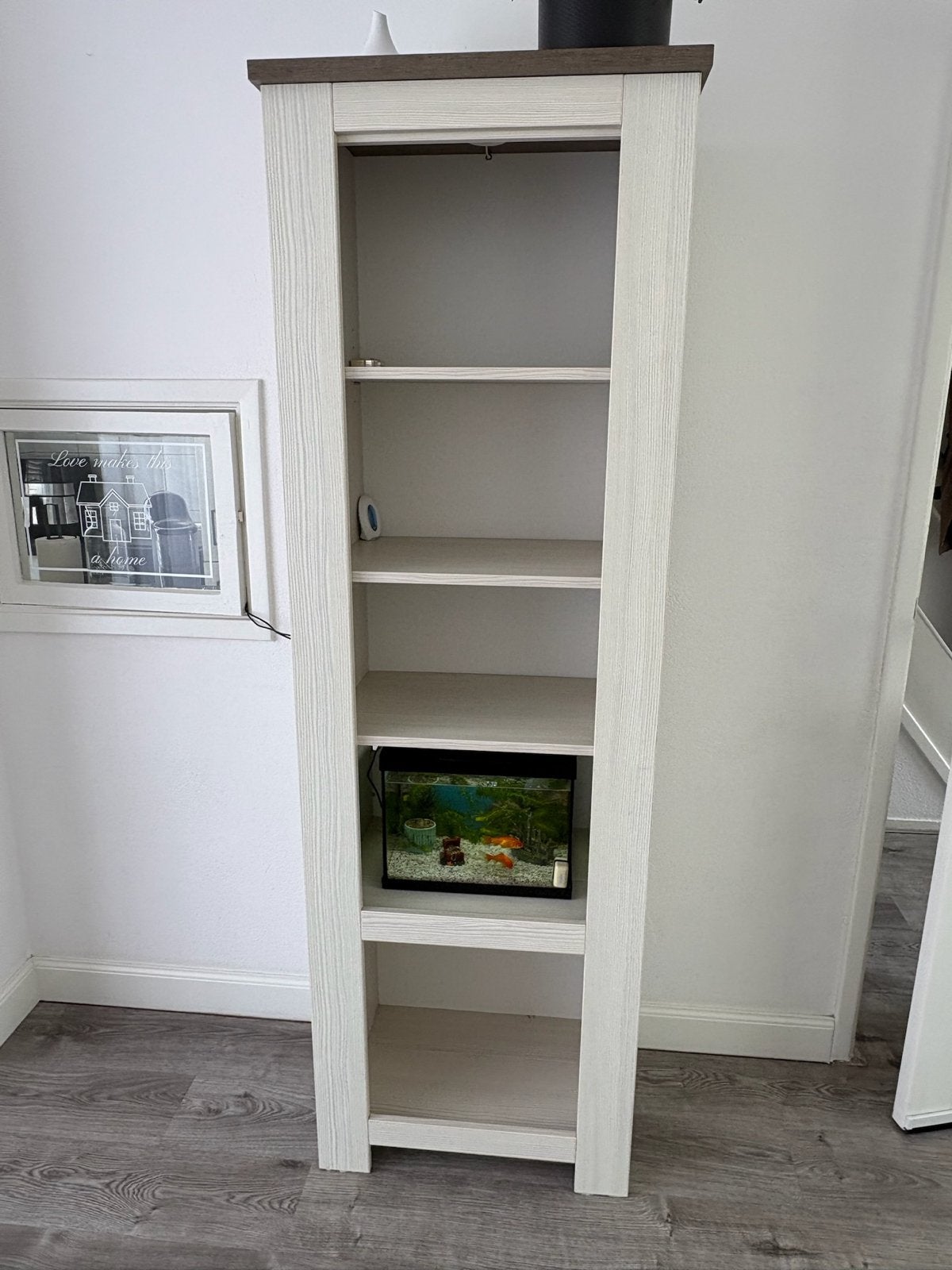Hoge kast met open vakken, Ophalen, Minder dan 50 cm, Gebruikt, 150 tot 200 cm