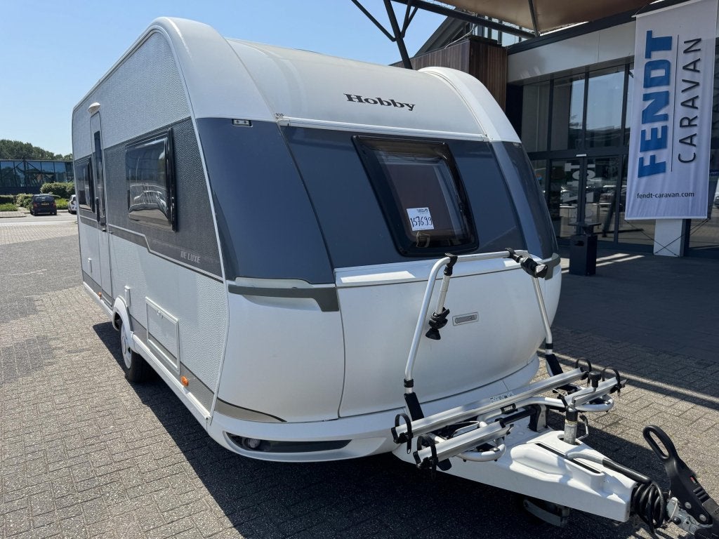 Hobby De Luxe 460 UFE 2020 MOVER + 3M TENT!!!, Standaardzit, Bedrijf, Schokbreker, 4 tot 5 meter