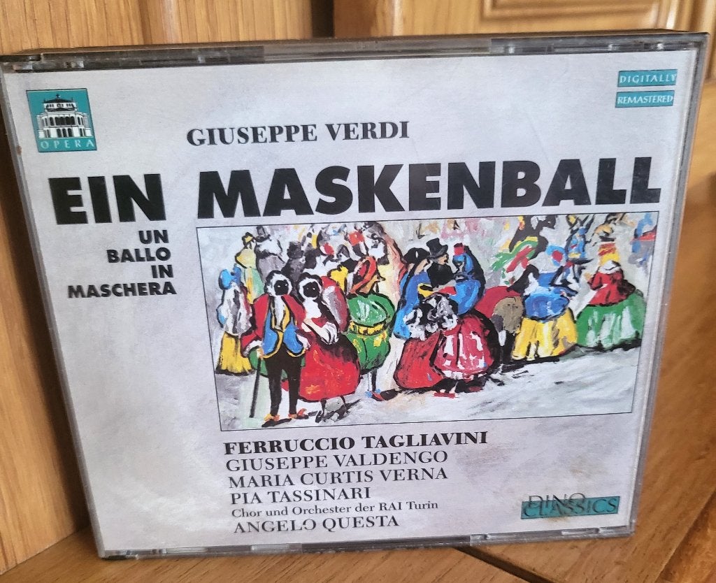 Ein Maskenball / Un Ballo In Maschera - 2 CD - Tagliavini, Cd's en Dvd's, Boxset, Opera of Operette, Ophalen of Verzenden, Zo goed als nieuw