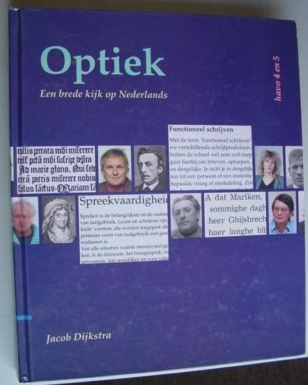 Optiek, een brede kijk op Nederlands, Boeken, Ophalen of Verzenden, Alpha, Zo goed als nieuw, MBO