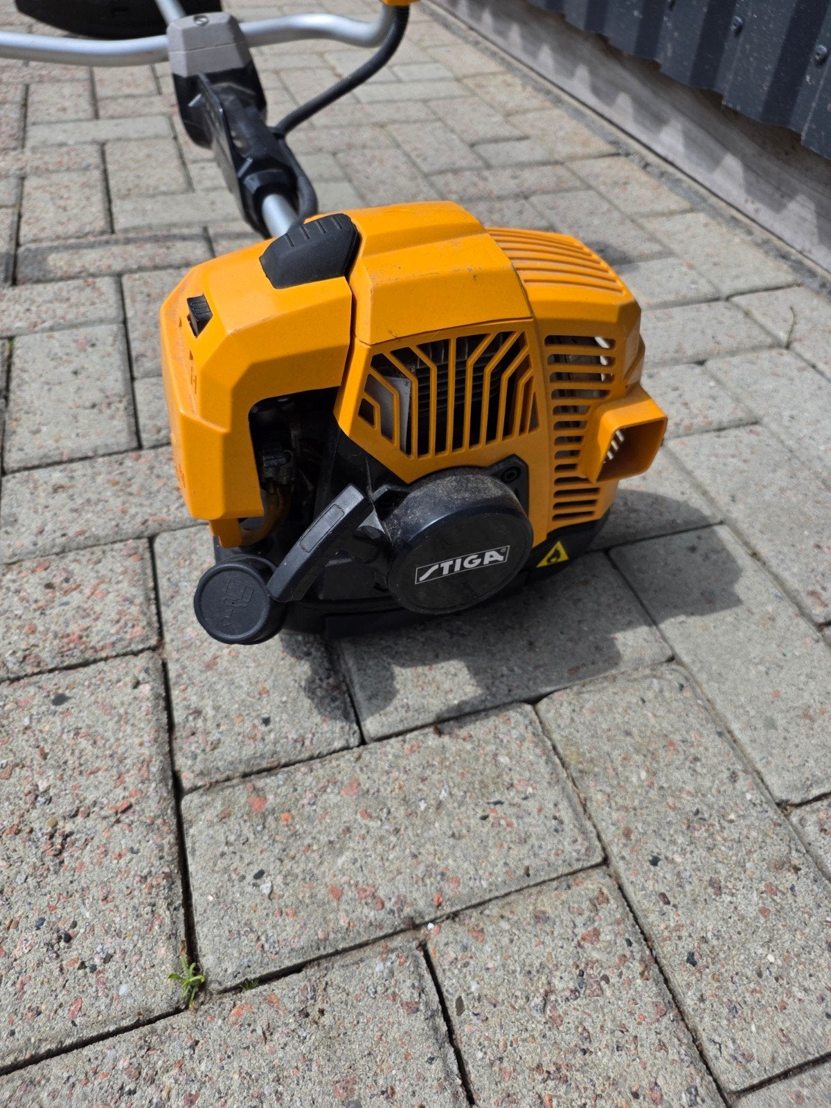 Stiga bosmaaier benzine zgan, Tuin en Terras, Bosmaaiers, Ophalen, Zo goed als nieuw, Benzine