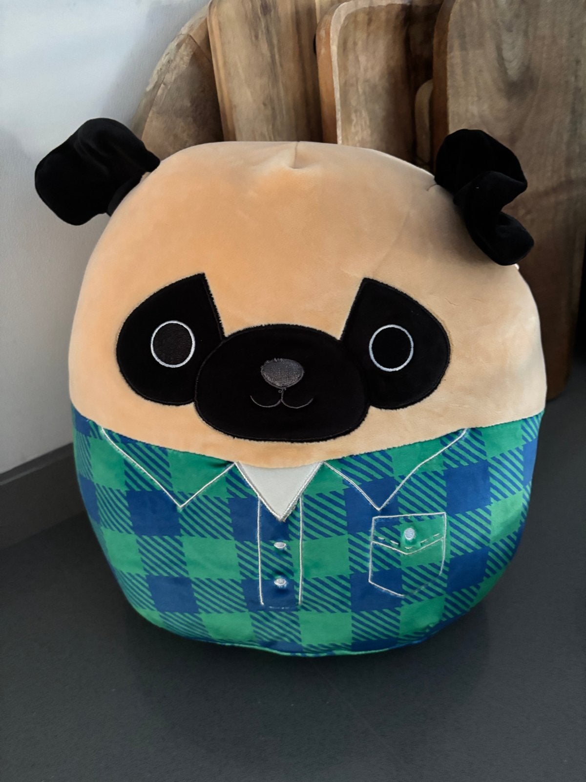 Squishmallow Prince de Mopshond - Nieuw met label, Squish, Overige karakters, Nieuw, Met label