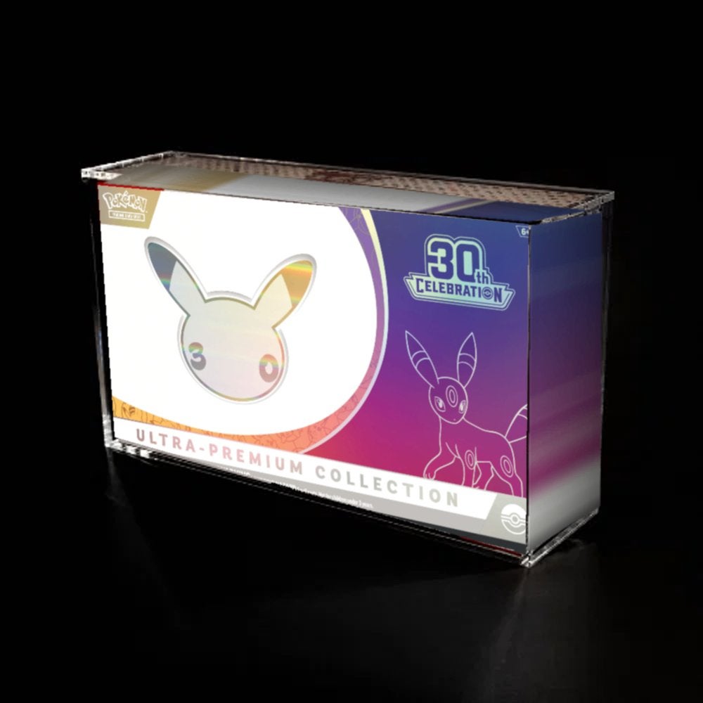 Pokémon Acryl display 30th UPC, Ophalen of Verzenden, Nieuw, Boosterbox, Foil