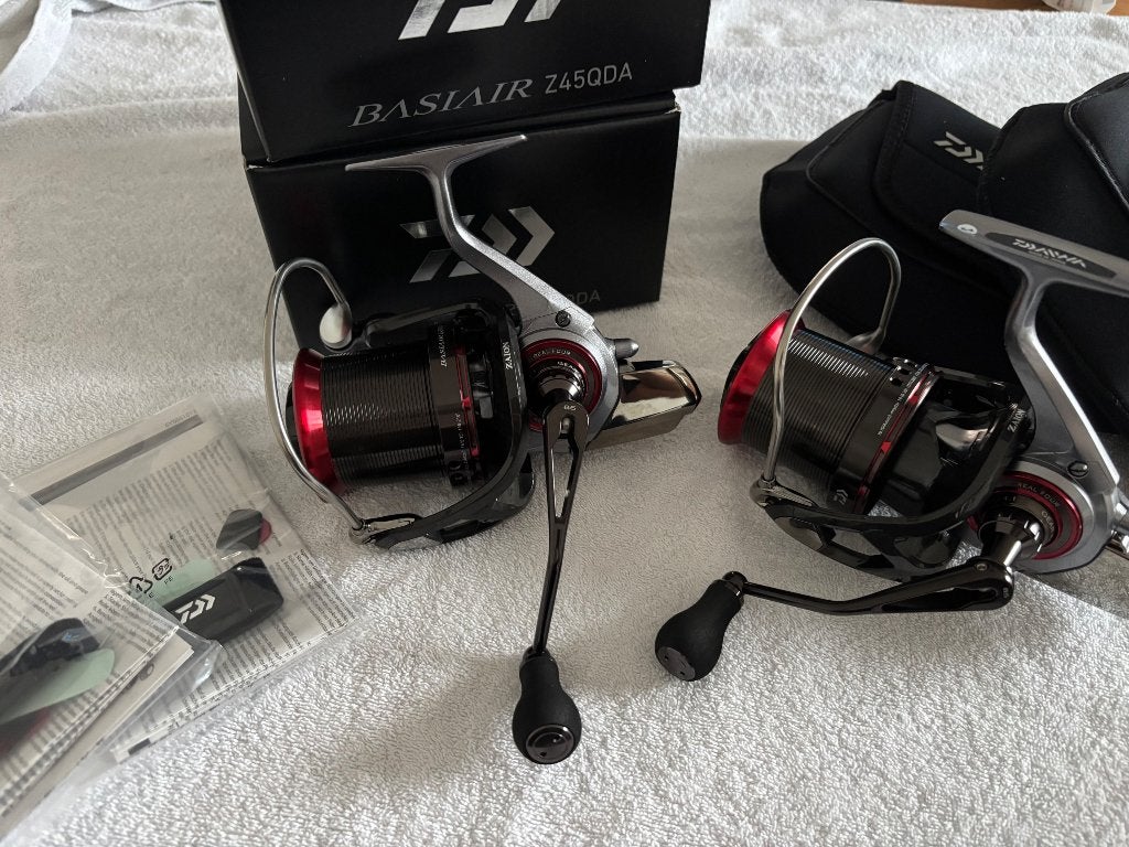 Daiwa Basiair Z45qda Niuew 2x, Ophalen of Verzenden, Nieuw, Molen