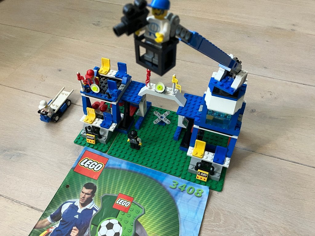 Lego Football 3408 - camera, Kinderen en Baby's, Gebruikt, Overige thema's, Lego, Ophalen of Verzenden
