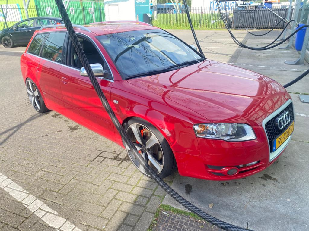 Audi A4 B7 2.0 TFSI quattro tuned, Auto's, Audi, Particulier, Benzine, Stationwagon, Geïmporteerd, Rood, Ophalen