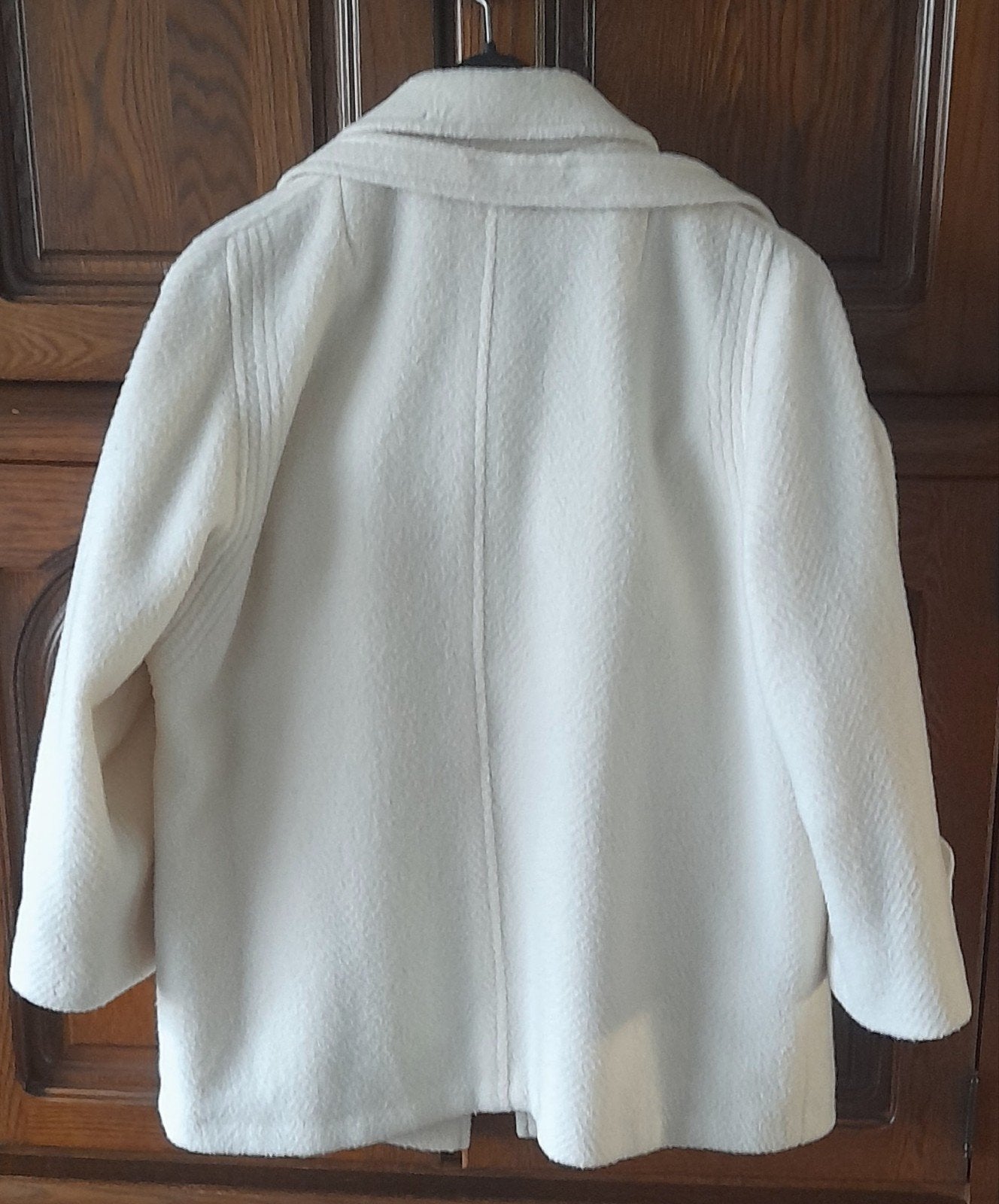 Castle Classic Dames Jas Maat 44 - Mohair en Wol, Kleding | Dames, Wit, Maat 42/44 (L), Castle Classic, Ophalen of Verzenden