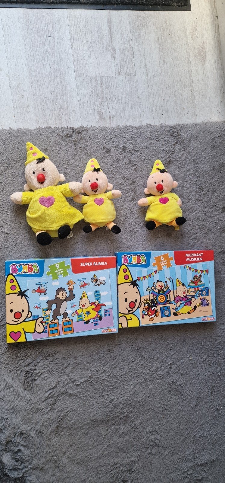 Bumba Knuffels en Puzzels Set, Overige merken, Overige typen, Ophalen of Verzenden, Zo goed als nieuw
