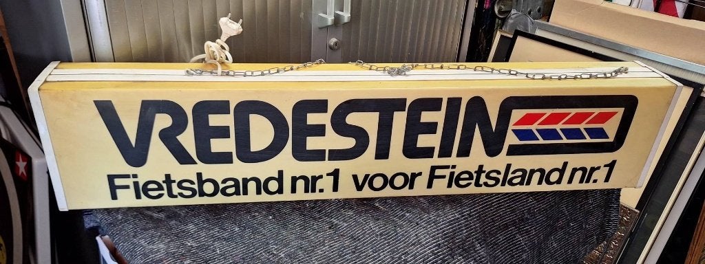 Top lichtbak VREDESTEIN Fietsband nr.1 voor Fietsland nr.1, Ophalen, Gebruikt, ., Lichtbak of (neon) lamp