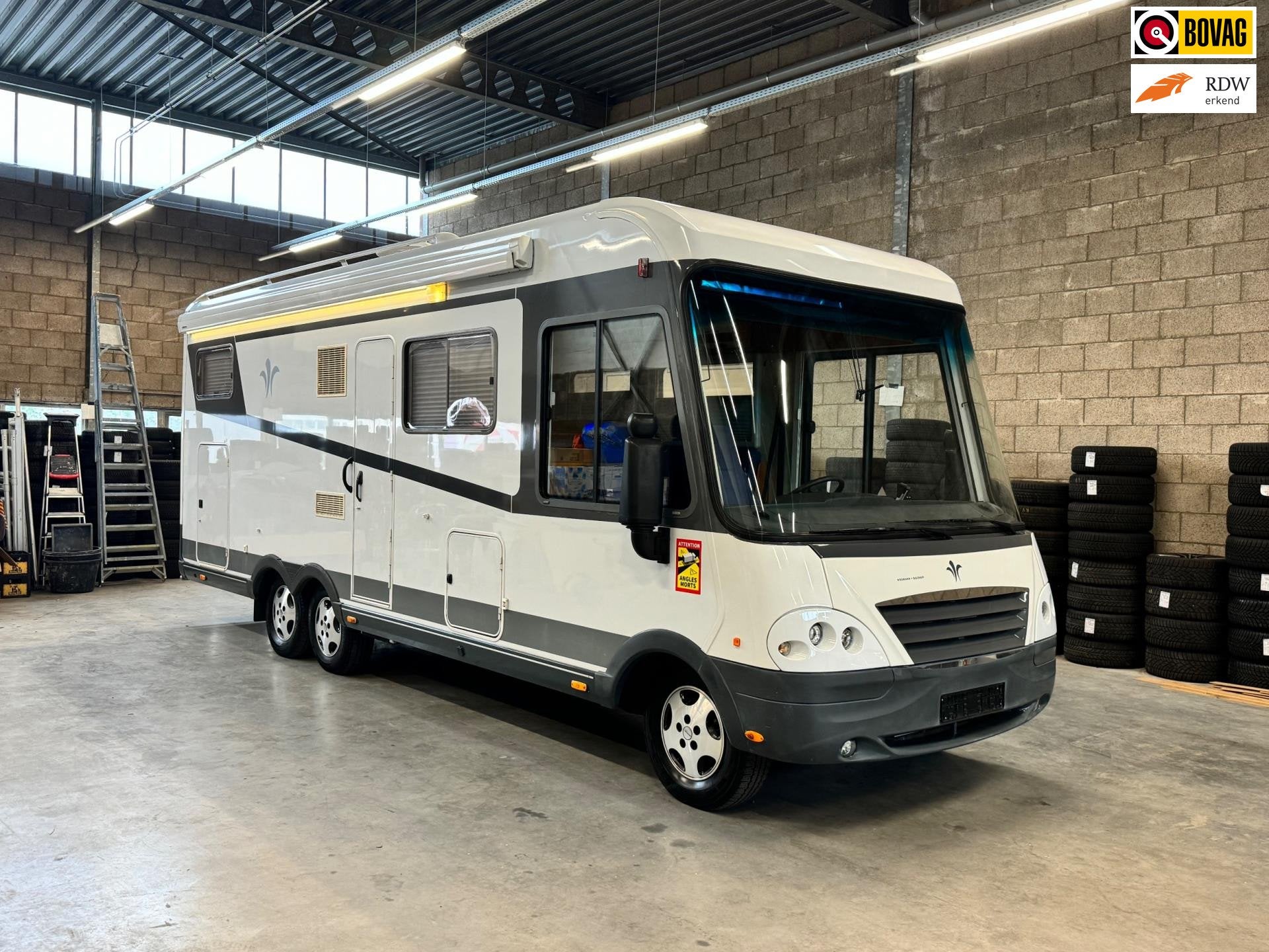 Fiat Ducato 2.8 Niesmann Bischoff Flair 7100 Nieuw|Uitmunten, Bedrijf, Navigatie, Fiat, Standkachel