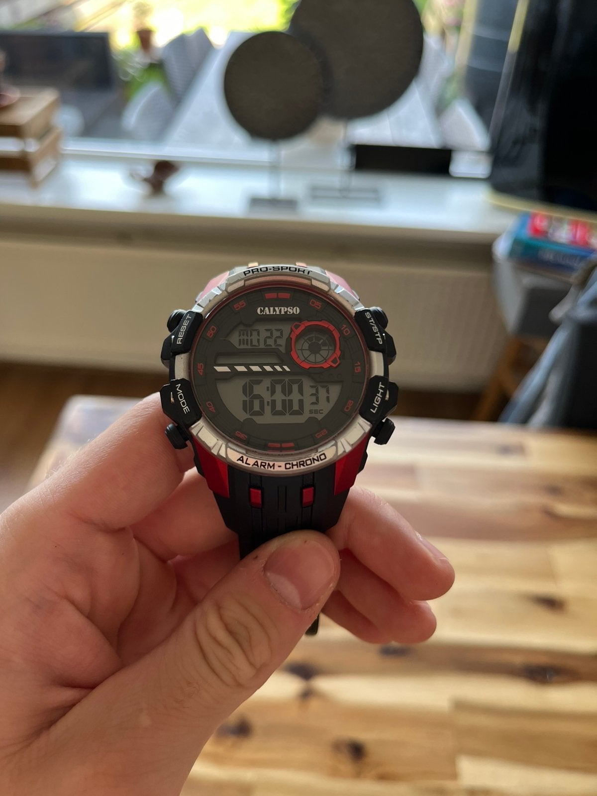 Calypso Pro Sport K5729/4, Overige merken, Gebruikt, Staal, Polshorloge