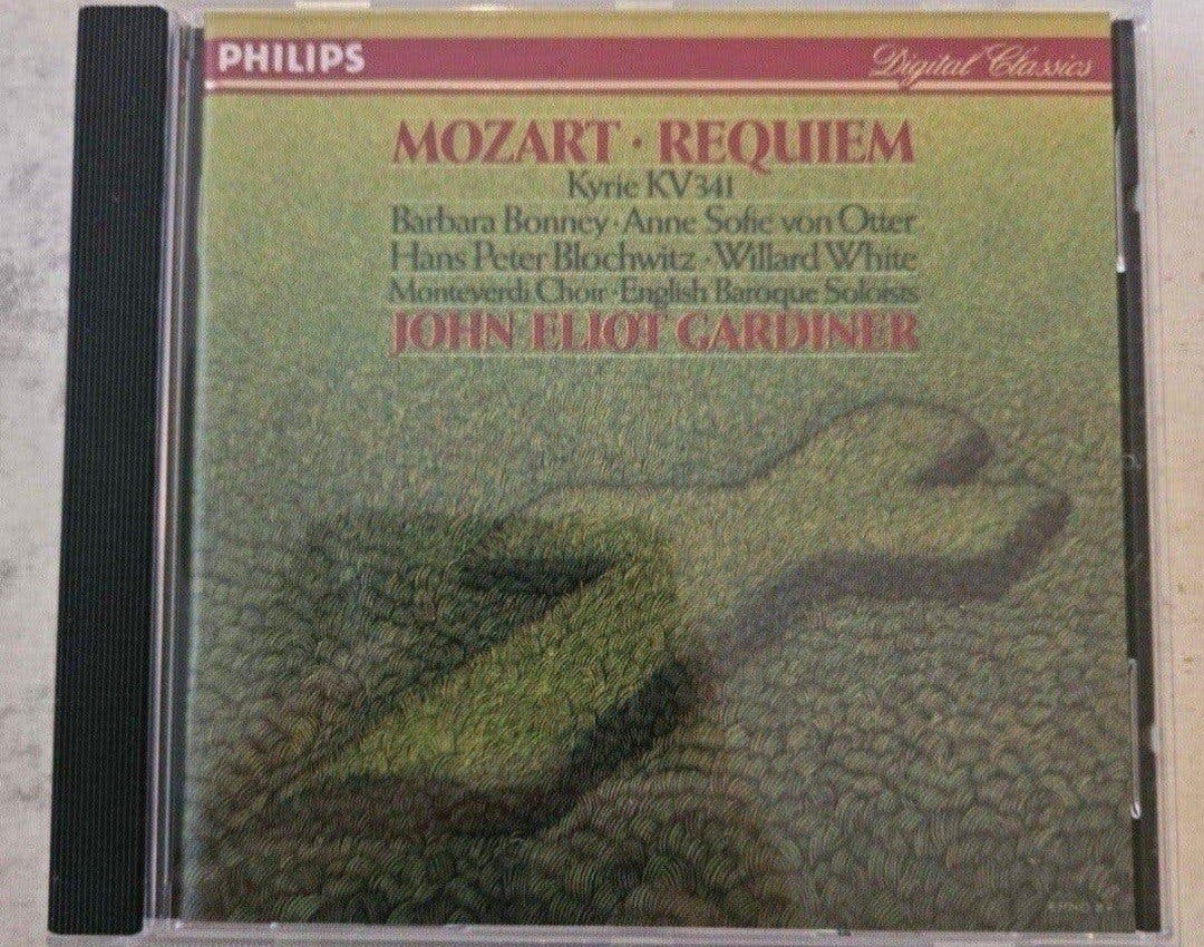 Mozart: Requiem / Kyrie KV 341 – John Eliot Gardiner, Ophalen of Verzenden, Classicisme, Zo goed als nieuw