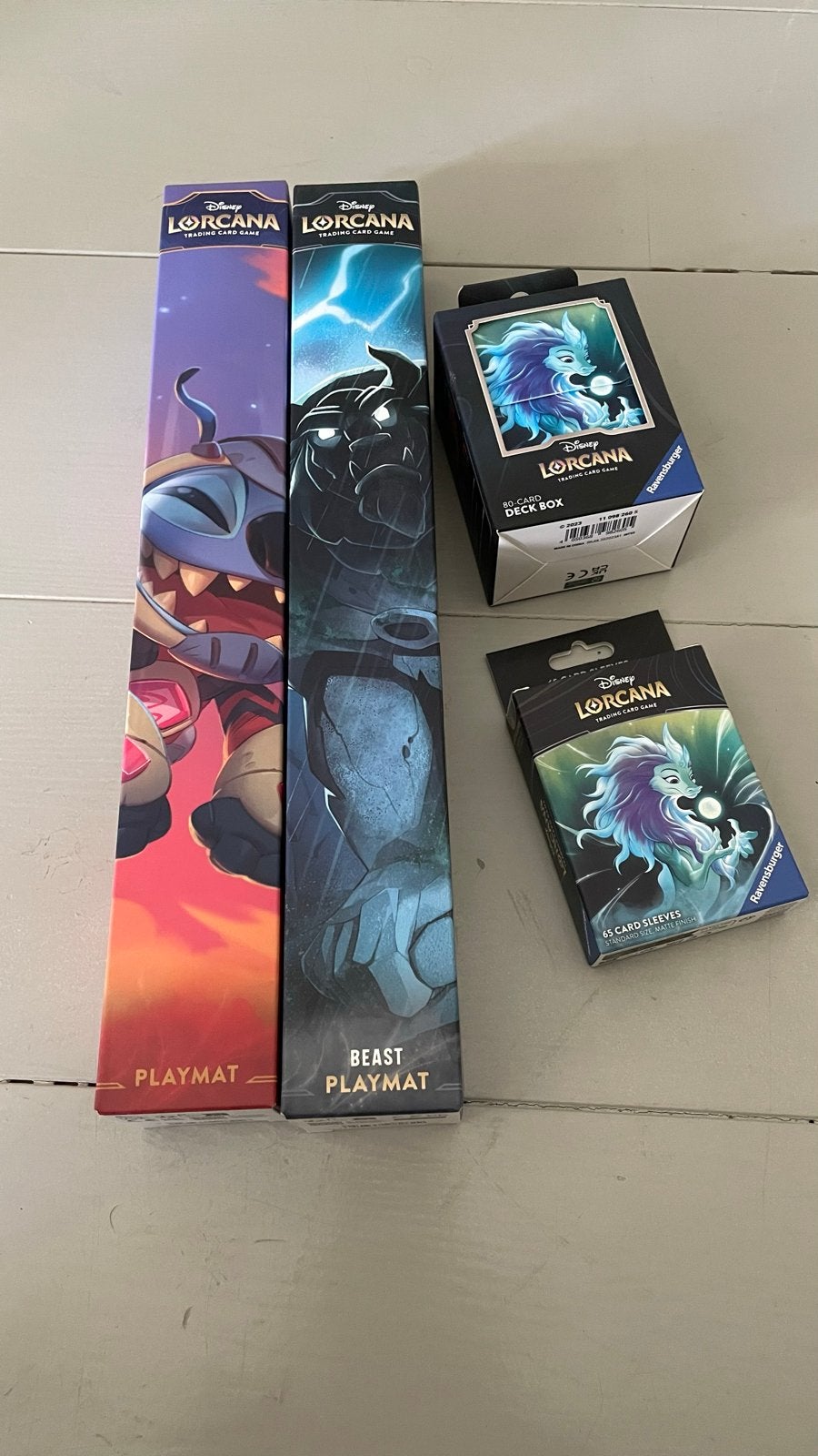 Lorcana Sleeves, Playmats & Deck Box - Nieuw!, Ophalen of Verzenden, Nieuw, Overige typen