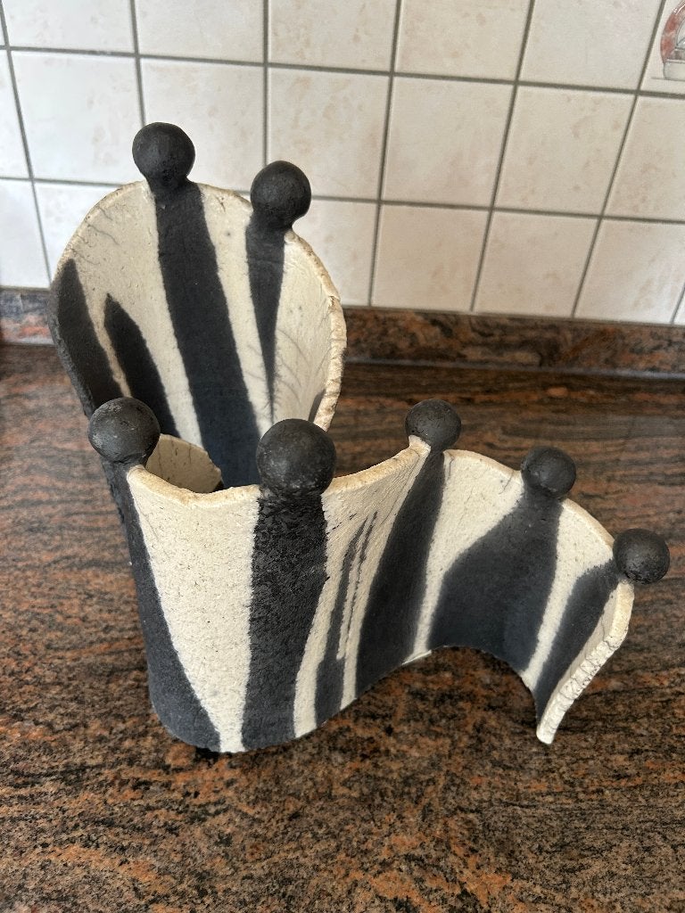 raku  keramiek beelden, Ophalen of Verzenden, Zo goed als nieuw, Mens