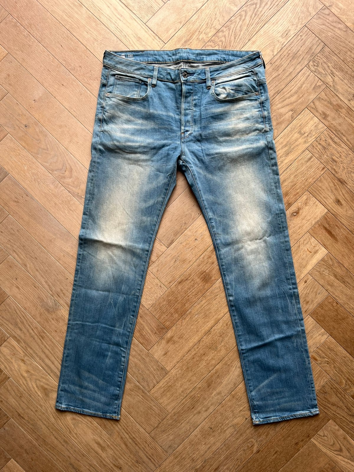 G- star RAW 3301 STRAIGHT broek jeans W36 L34 *NIEUW*, Ophalen of Verzenden, Nieuw, Overige kleuren, W36 - W38 (confectie 52/54)