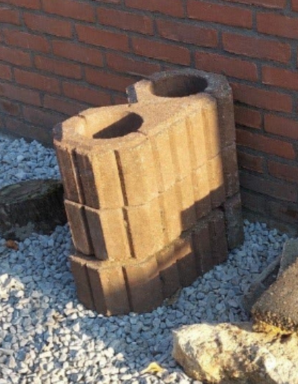 bloembakken 3 **Gratis**, Tuin en Terras, Ophalen, Gebruikt, Rond