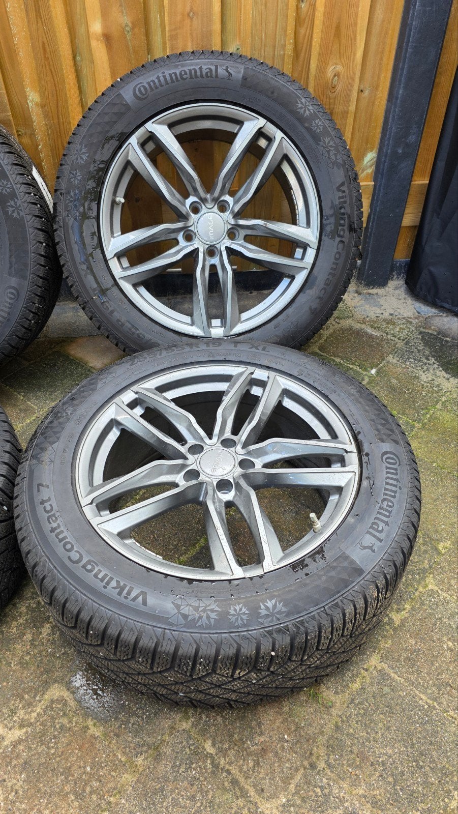 19 inch velgenset Lexus RX | Continental winterbanden, Banden en Velgen, Winterbanden, Ophalen, 19 inch