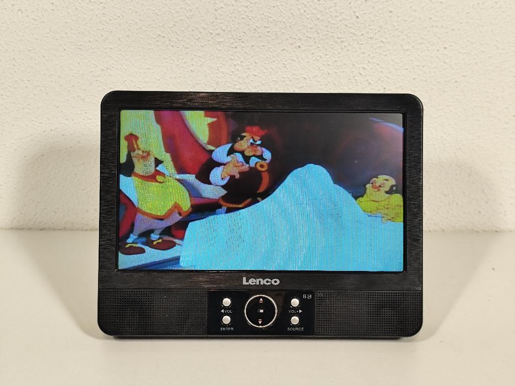 Lenco DVP-938 - 9 Inch Portable Dvd-speler, Audio, Tv en Foto, Dvd-spelers, -, Draagbaar, Ophalen of Verzenden, Zo goed als nieuw