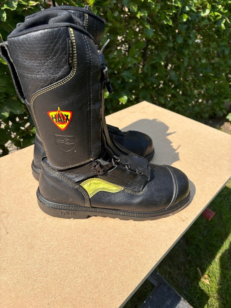 Haix laarzen maat 44 - Robuuste en comfortabele werklaarzen, Boots, Ophalen of Verzenden, Gedragen, Zwart