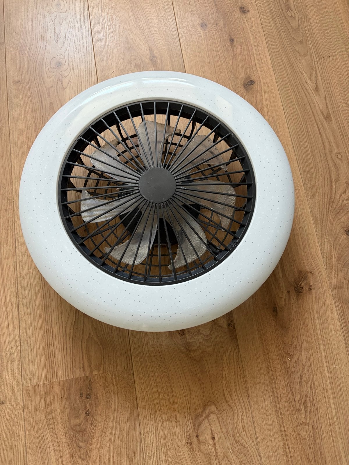 Brilliant Plafondventilator met LED Verlichting, Witgoed en Apparatuur, Ventilatoren, Ophalen of Verzenden, Gebruikt, Plafondventilator