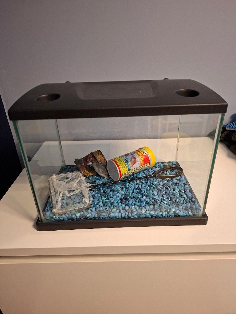 Vissenkom, Ophalen, Gebruikt, Leeg aquarium
