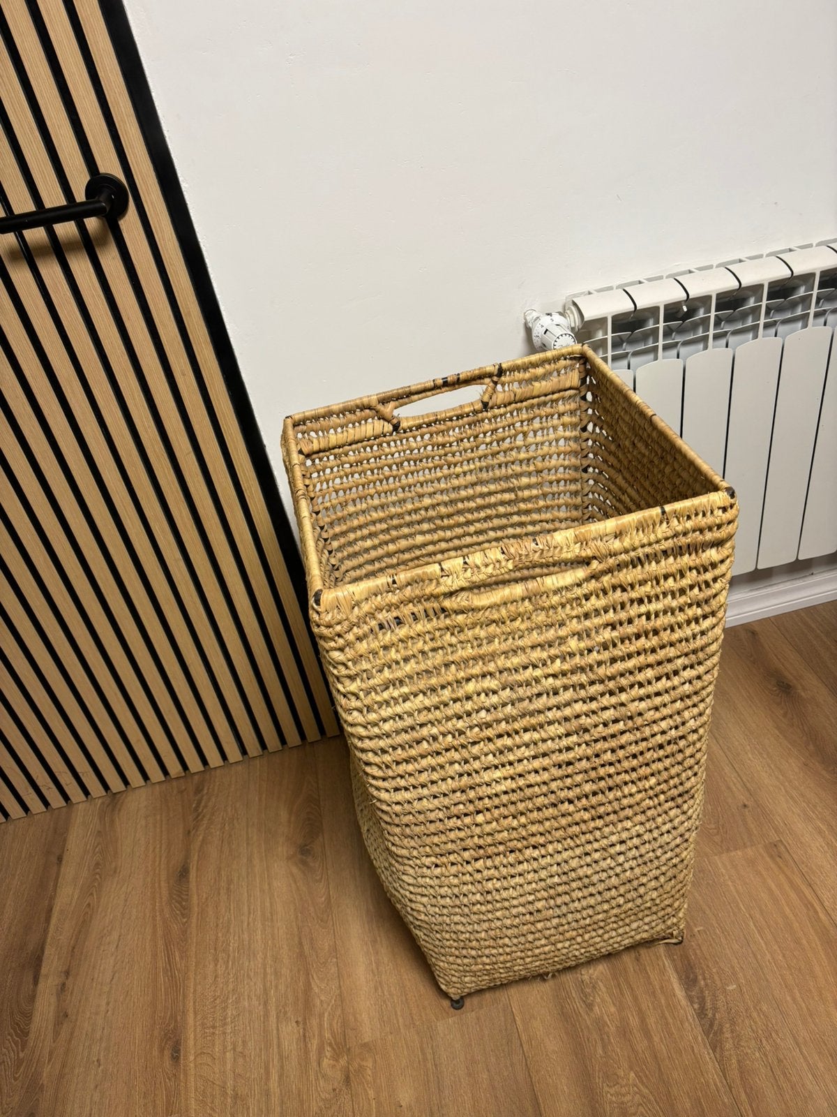 grote wasmand, Huis en Inrichting, Ophalen, Gebruikt, Mand, Riet