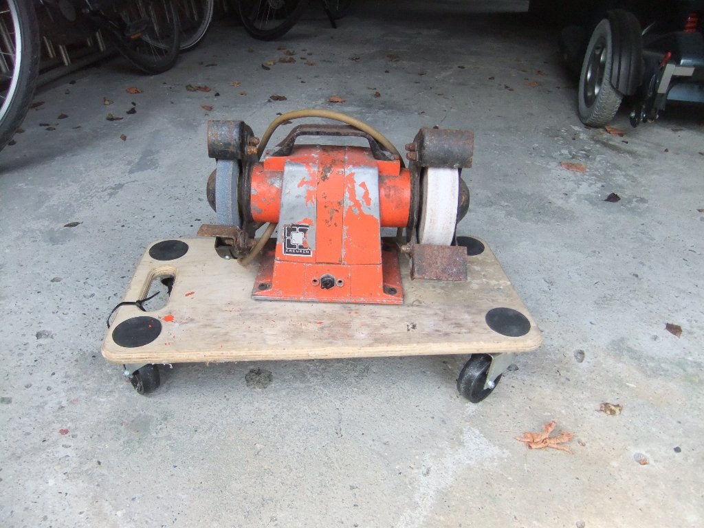 werkbankslijpmachine, Ophalen, Gebruikt, 700 tot 1000 watt, Werkbankslijpmachine