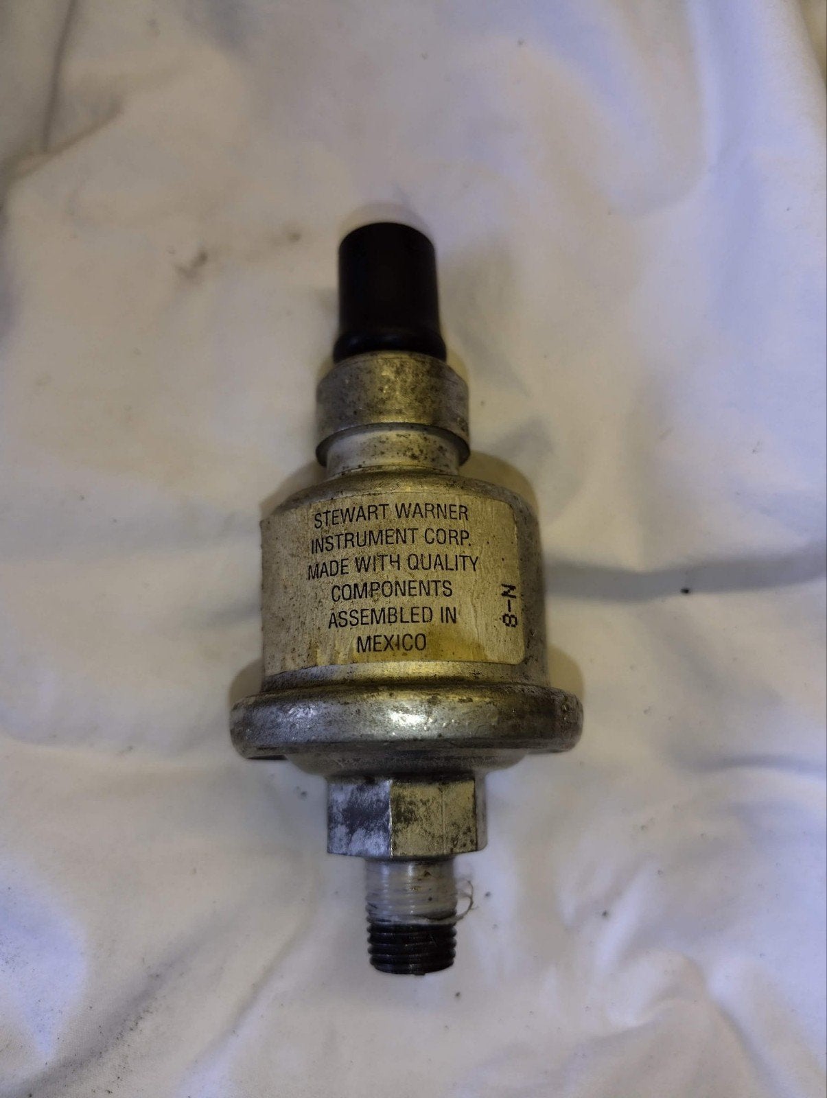 Oliedruksensor 120lbs - Stewart Warner div. legervoertuigen., Ophalen of Verzenden, Landmacht, Nederland, Overige typen