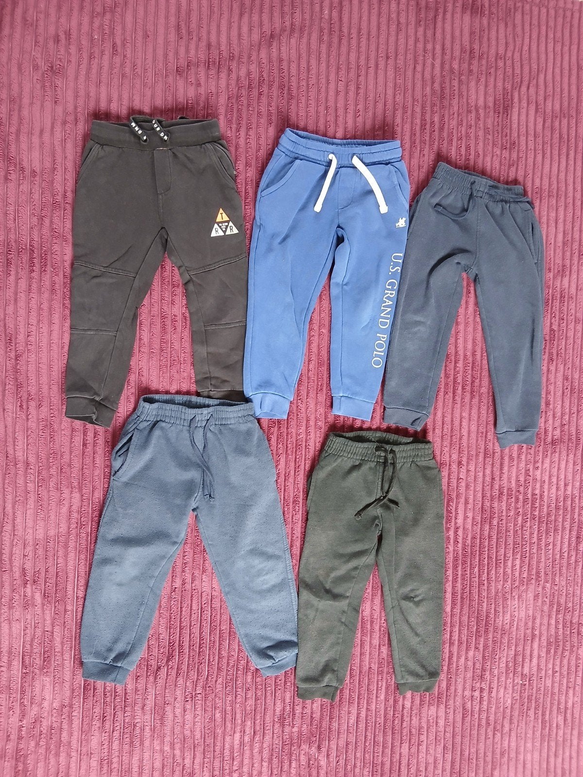 Set van 5 joggingbroeken maat 98 voor jongens, Broek, Gebruikt, Ophalen of Verzenden, Retour, U.S. Grand Polo