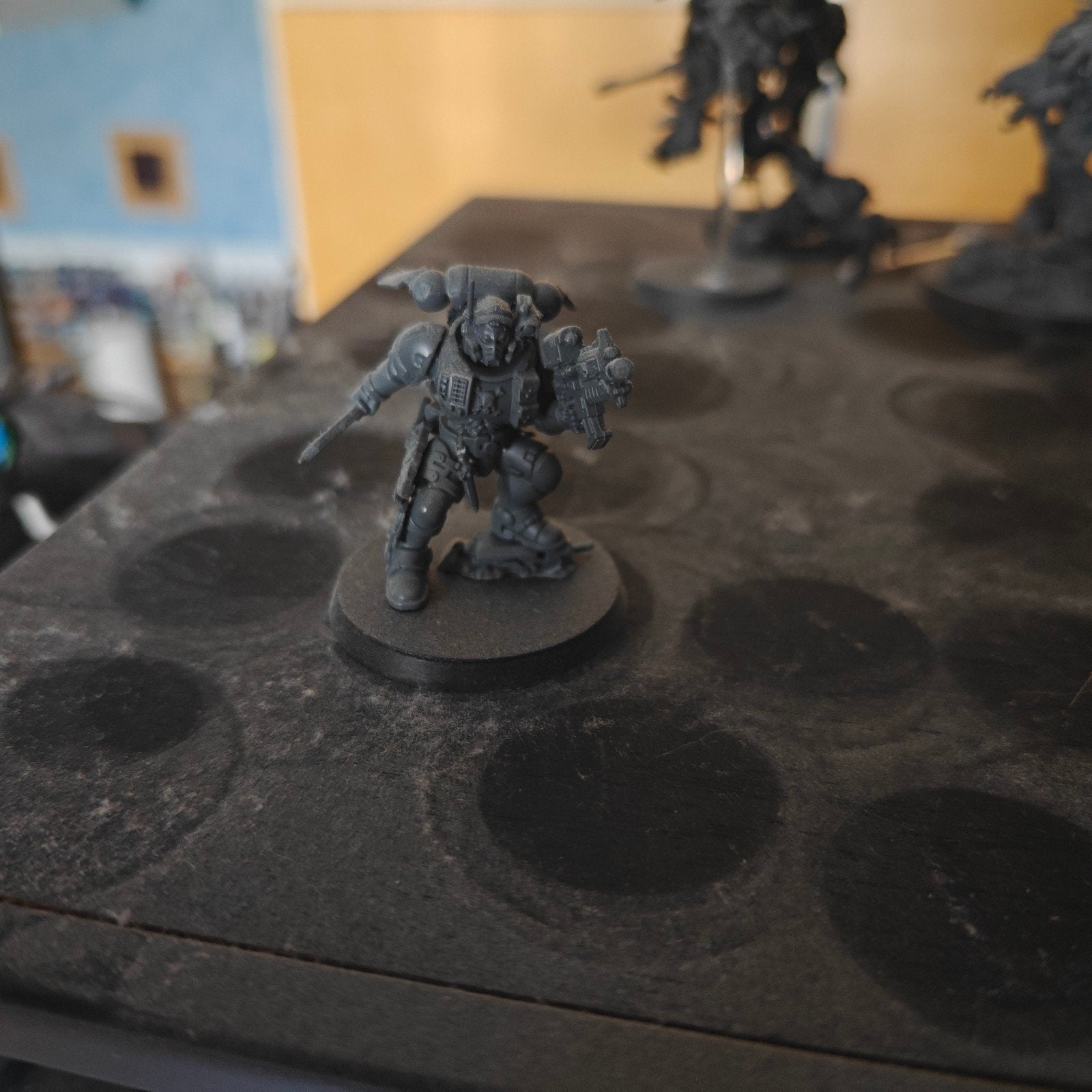 Warhammer 40 k luitenant in Phobos armour, Ophalen of Verzenden, Warhammer
