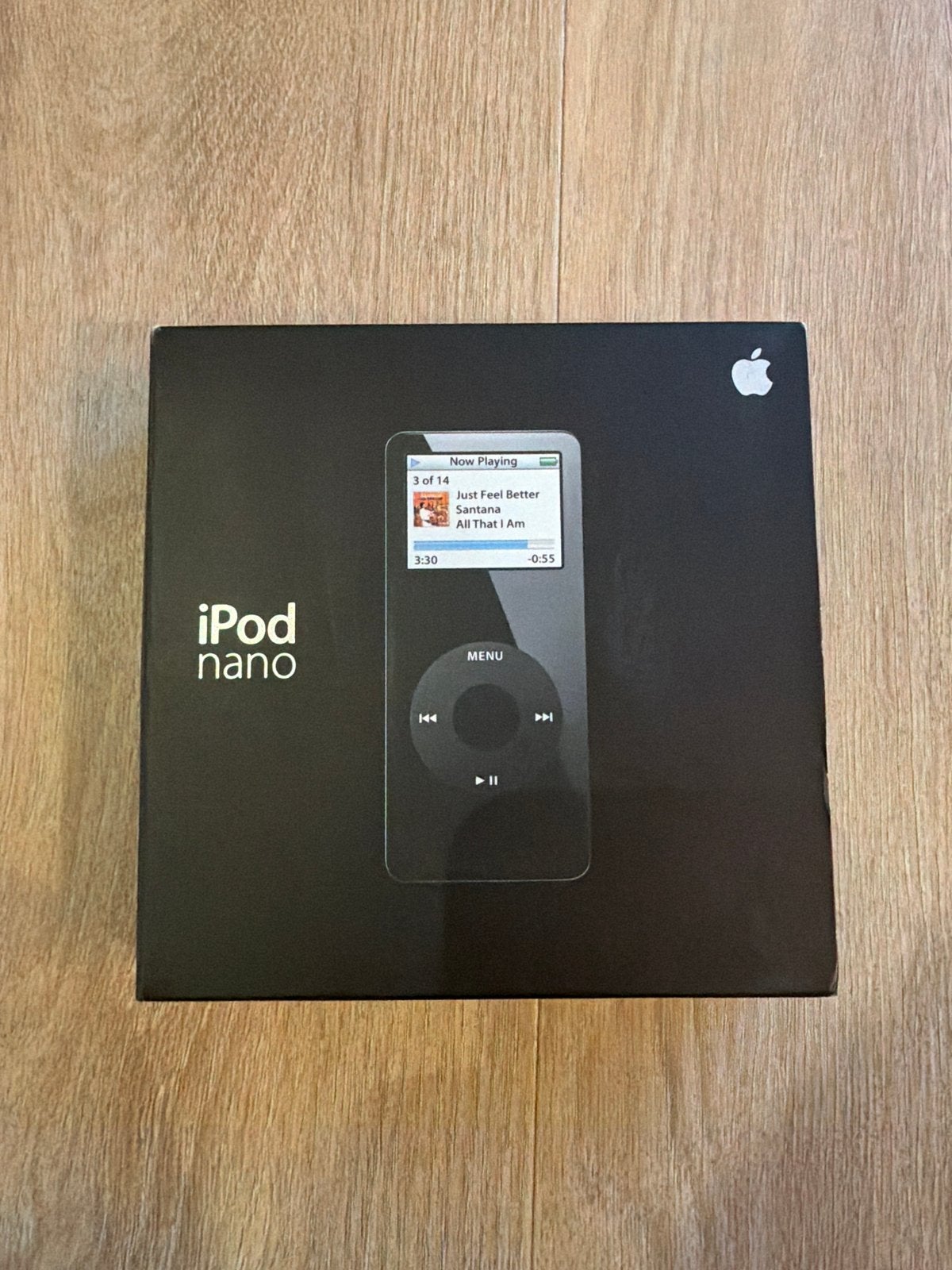 Apple iPod Nano (1e generatie) in originele verpakking, Zwart, Ophalen of Verzenden, Zo goed als nieuw, Nano