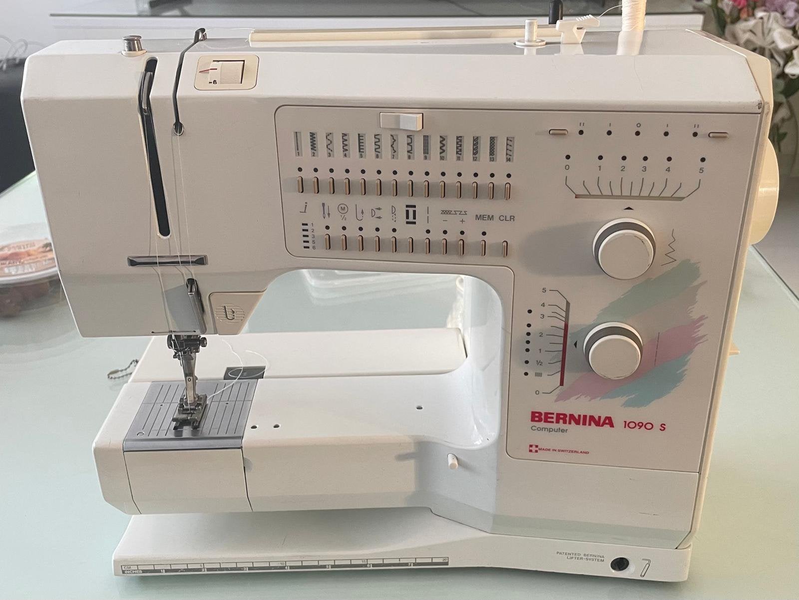 Bernina 1090 S naaimachine, Ophalen, Zo goed als nieuw, Naaimachine, Bernina